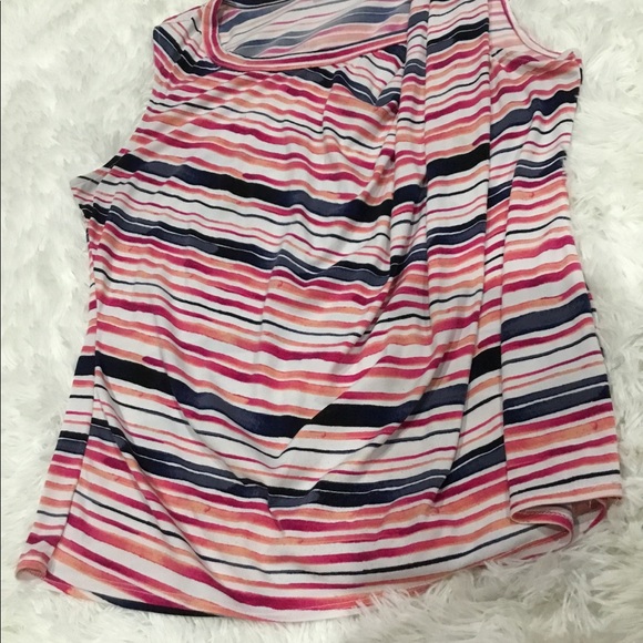 Worthington Striped Blouse - Picture 2 of 2